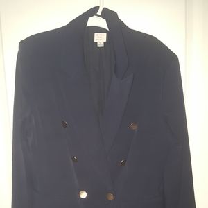 Brand New Navy blue suitcoat with tag